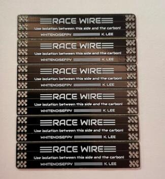 Drone Battery Strap - WHITENOISEFPV X TBS レースワイヤー 6本入り 1パック