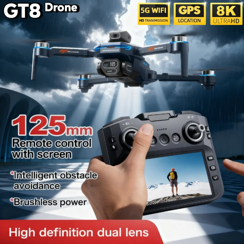 LSRC GT8 ドローン 4K プロフェッショナル デュア - Drone Gps Mount のレビューと価格