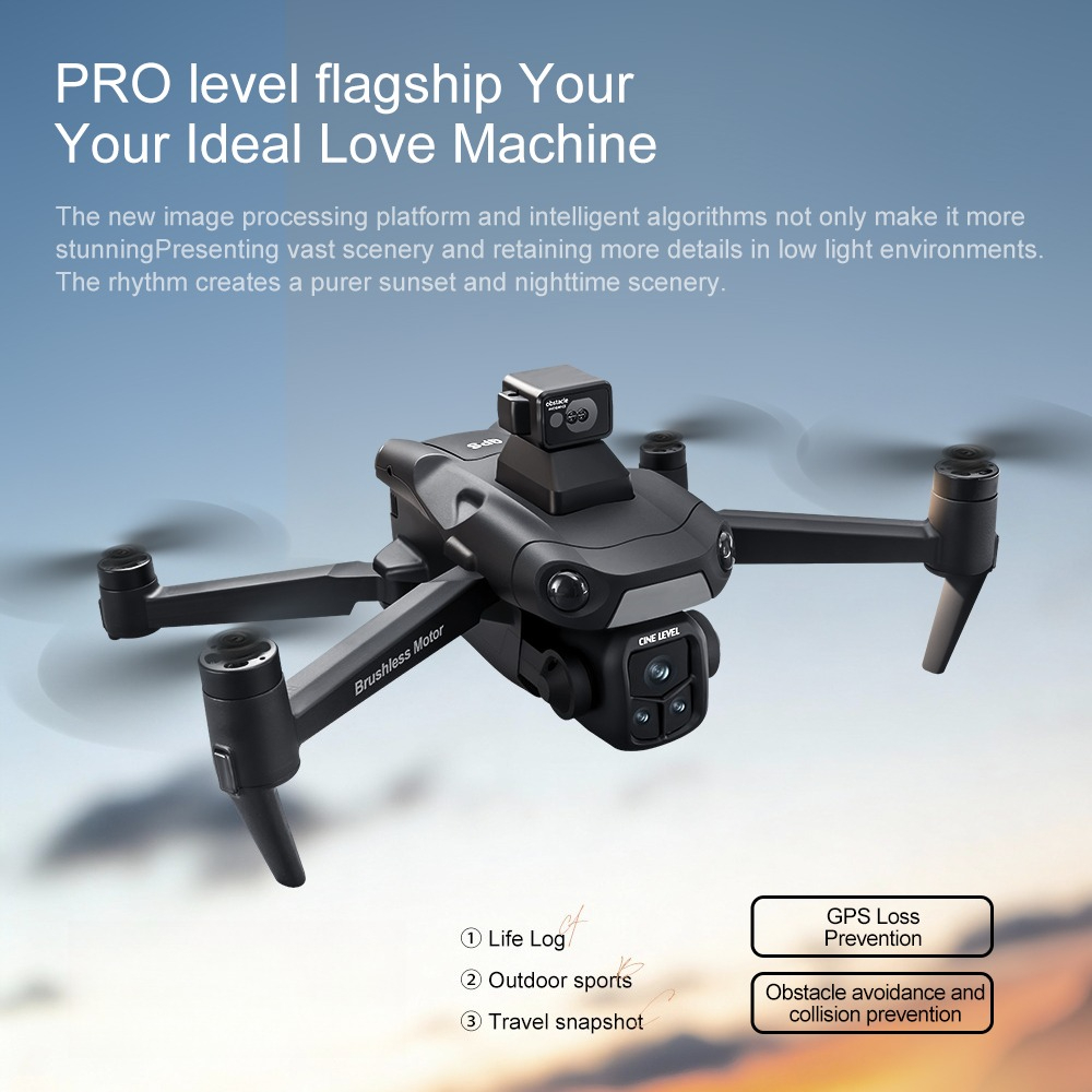 オリジナルA1R3S GPS折りたたみ式ドローン、大型スクリ - Drone Gps Mount のレビューと価格