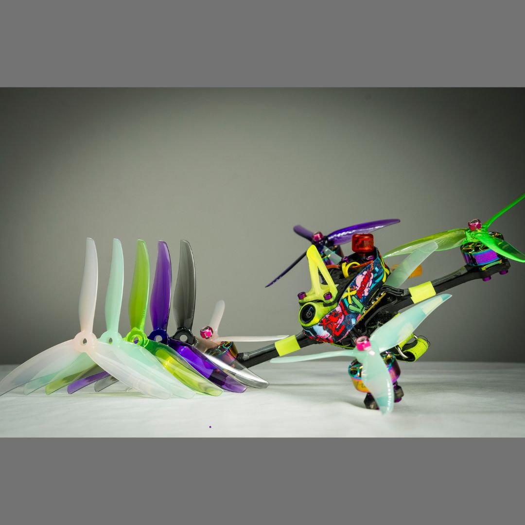 Gemfan-ury 5131.0プロペラ,3ブレードアクセ - Drone Battery Strap のレビューと価格