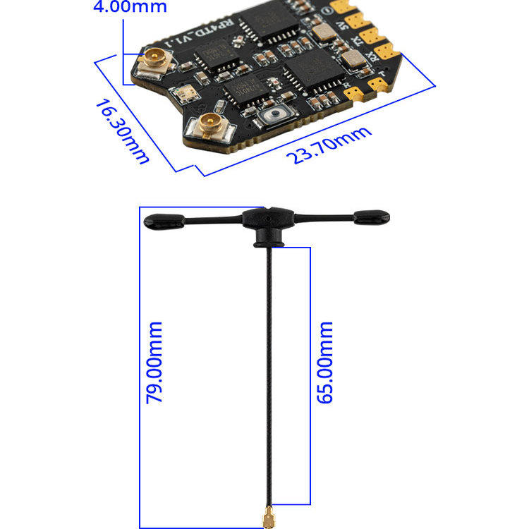 RadioMaster RP4TD ExpressLRS 2 - Drone Battery Strap のレビューと価格